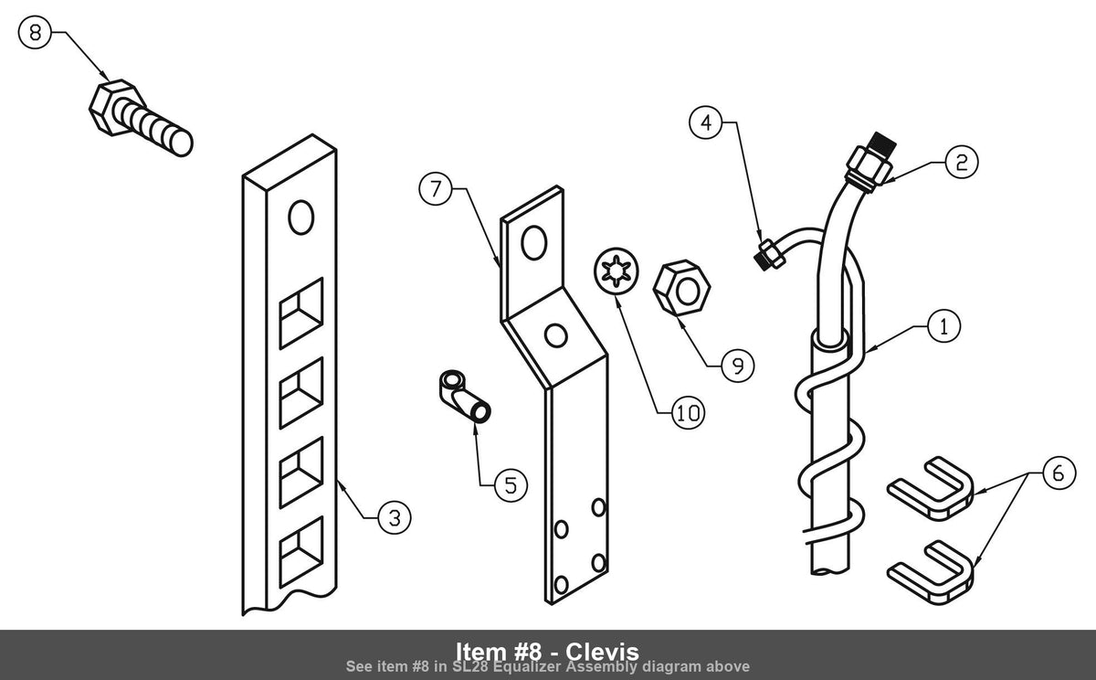 Clevis - Rotary T130014