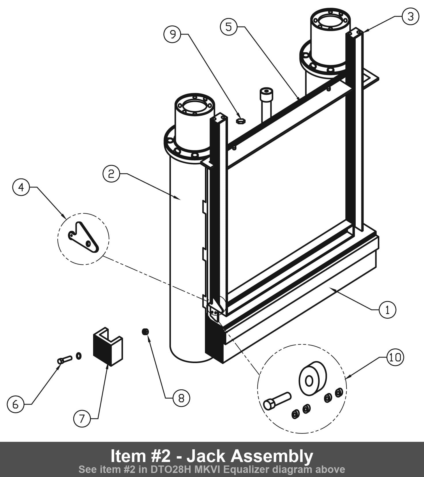 Item #2 - Jack Assembly