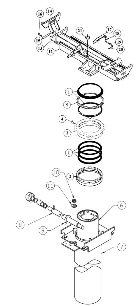 Weaver MC-320 parts diagram — this part is item 5 (Full Breakdown)