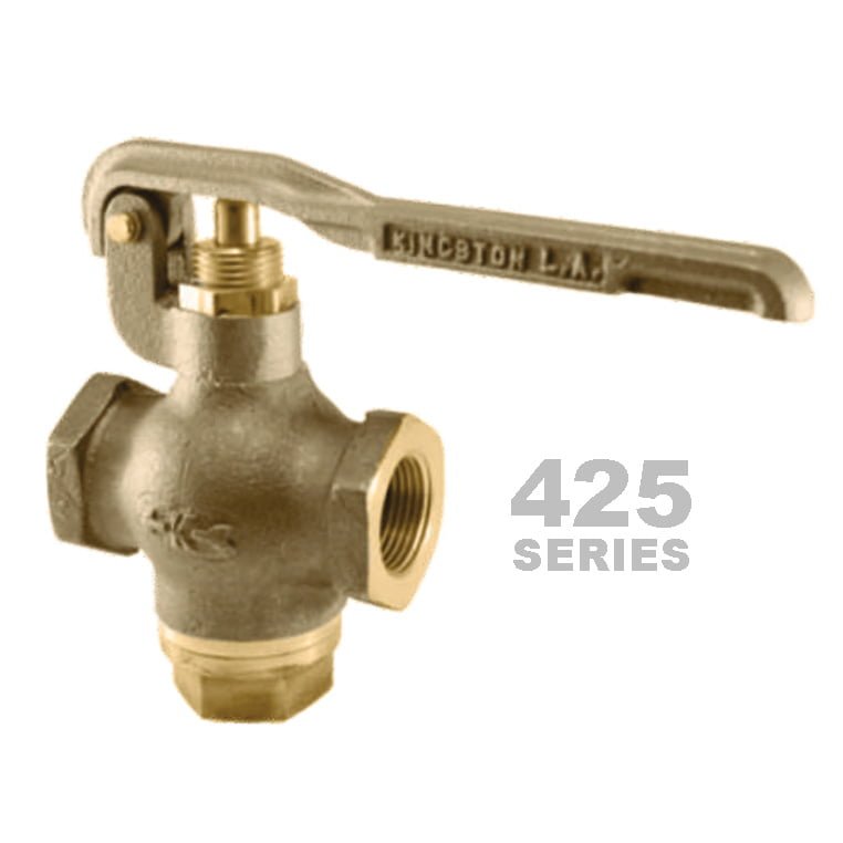 1/2" Steam Valve w/ Squeeze Lever
