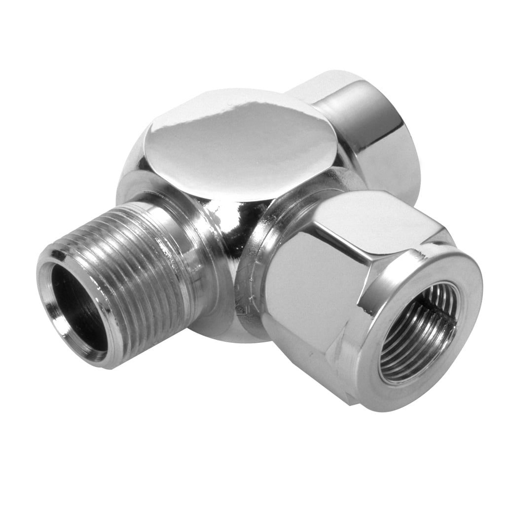 LENZ 860-12-12-12 Gauge Tee, 3/4 Fe Pipe - 3/4 M Pipe - 3/4 Tube