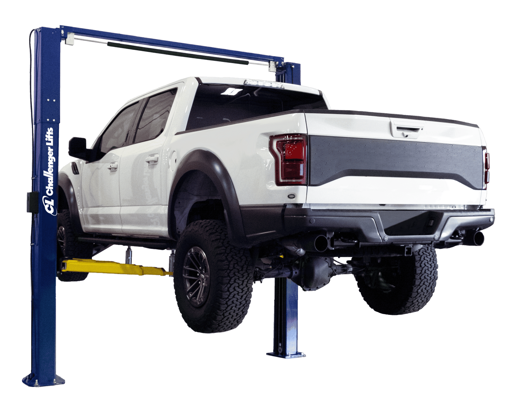 Used Challenger VLE10 10K 2-Post Lift - Blue